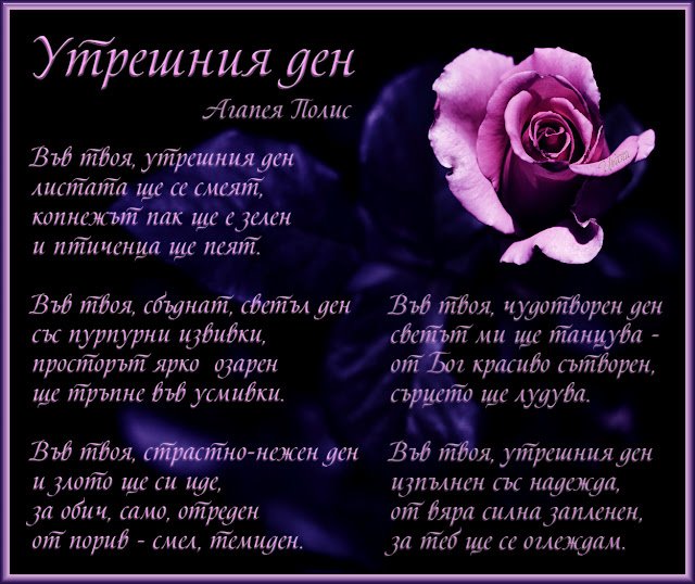 Утрешния ден
